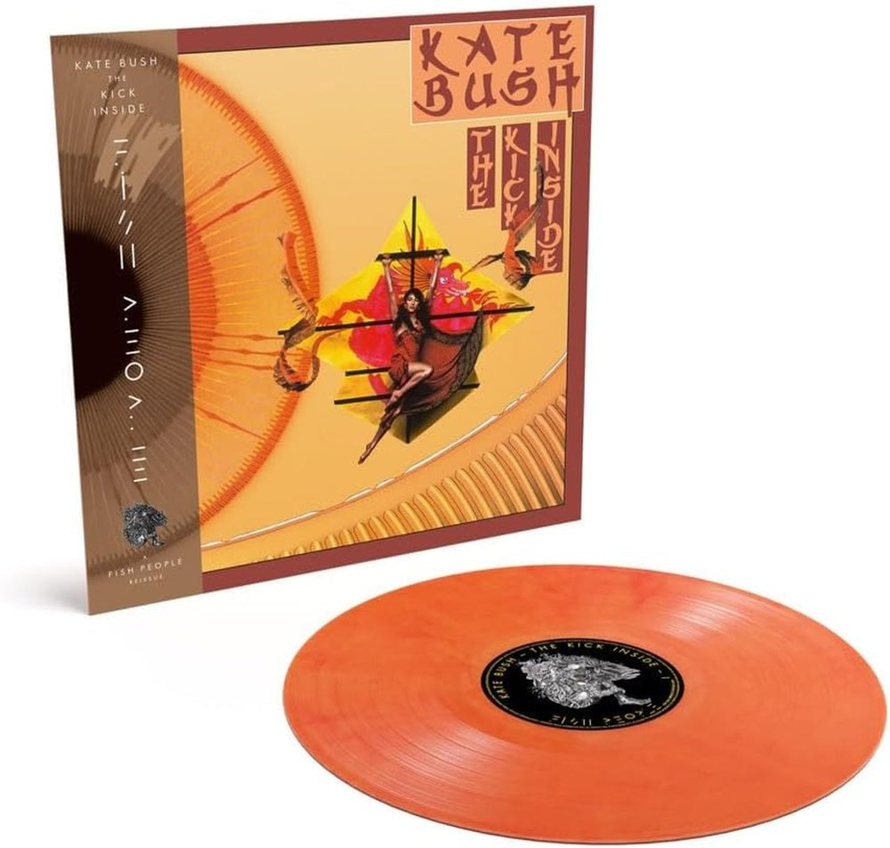 Kate Bush The Kick Inside - Mango Chutney Vinyl 180 Gram + Obi [dated 13/3/24] UK vinyl LP album (LP record) FP1LPX