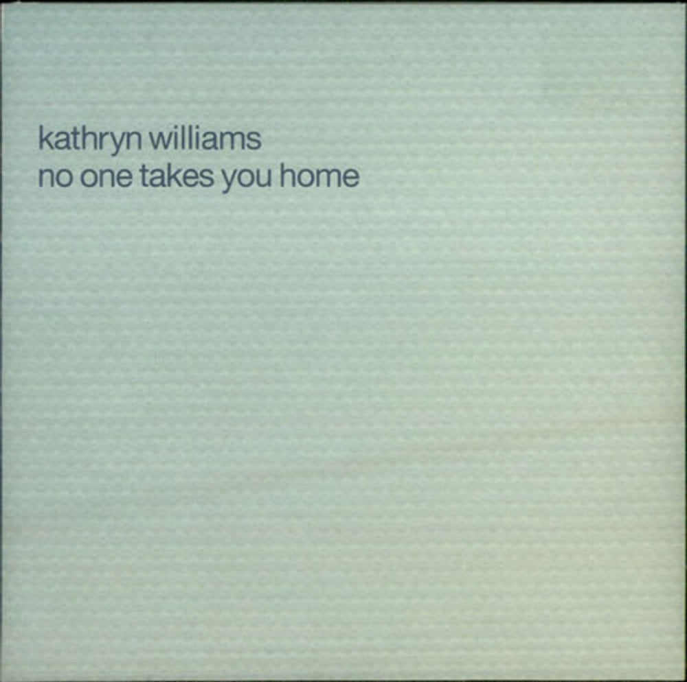 Kathryn Williams No One Takes You Home UK Promo CD single (CD5 / 5") PRO3449