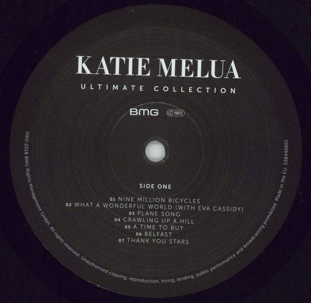 Katie Melua Ultimate Collection UK 2-LP vinyl record set (Double LP Album) KAT2LUL849105