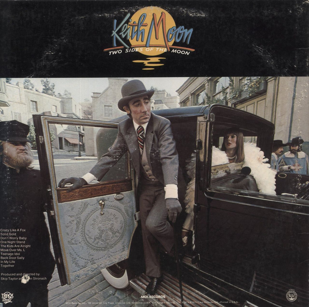 Keith Moon Two Sides Of The Moon - VG US vinyl LP album (LP record)