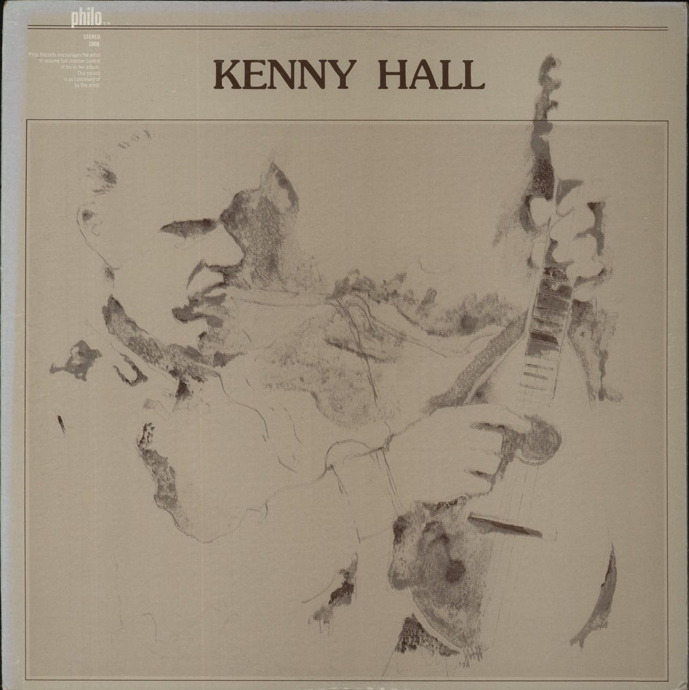 Kenny Hall Kenny Hall US vinyl LP album (LP record) 1008