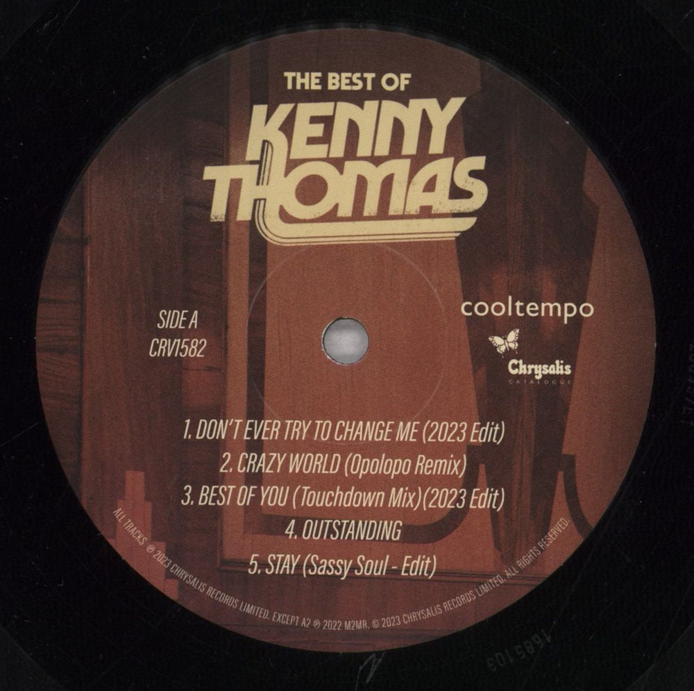 Kenny Thomas The Best Of Kenny Thomas - 180g - Shrink UK vinyl LP album (LP record) KNYLPTH848285