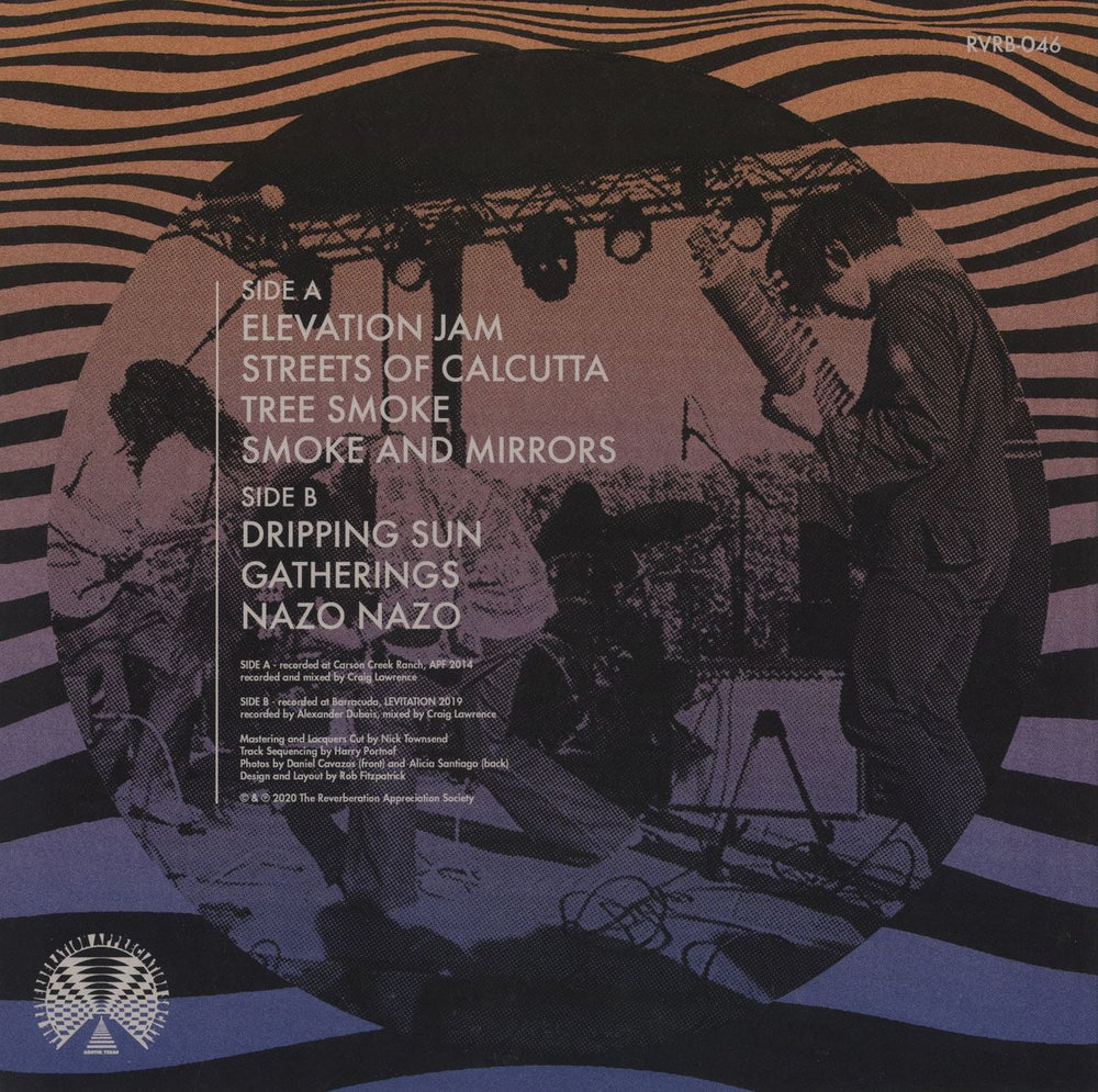 Kikagaku Moyo Live At Levitation - Neon Sunset Vinyl US vinyl LP album (LP record) 195497401451