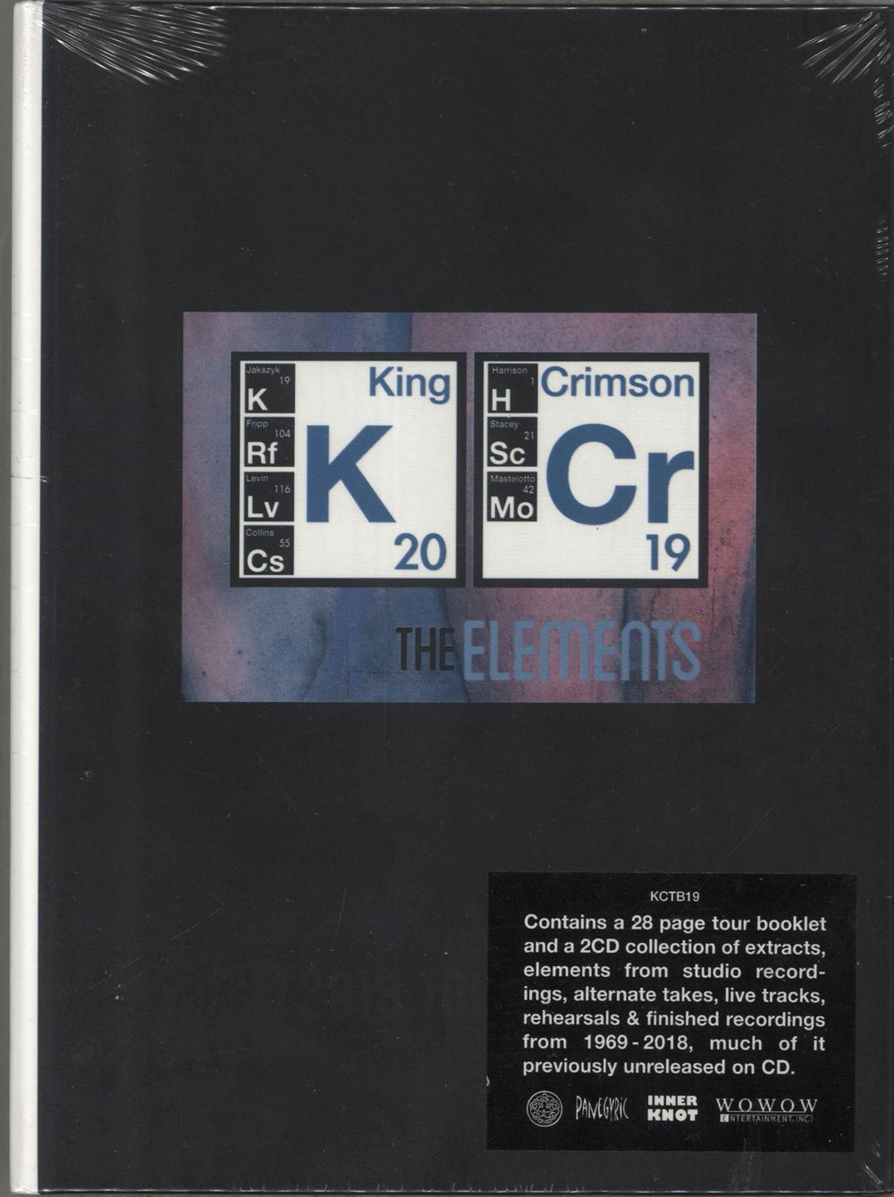 King Crimson The Elements - 2019 Tour Box UK 2 CD album set (Double CD) KCTB19