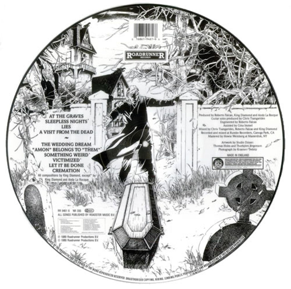 King Diamond Conspiracy UK picture disc LP (vinyl picture disc album) KDIPDCO206173