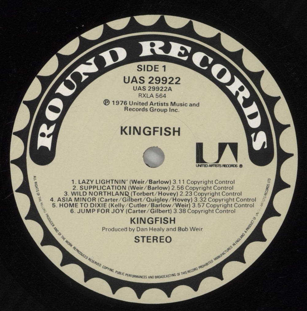 Kingfish Kingfish UK vinyl LP album (LP record) KFSLPKI443301
