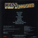 Kiss Unmasked + Stickers Japanese vinyl LP album (LP record)