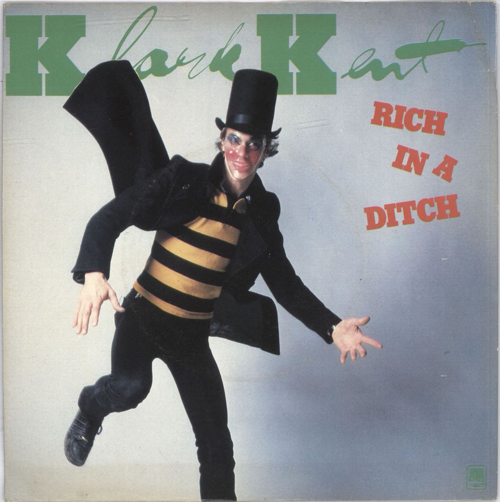 Klark Kent Rich In A Ditch - Green Vinyl UK 7" vinyl single (7 inch record / 45) AMS7554