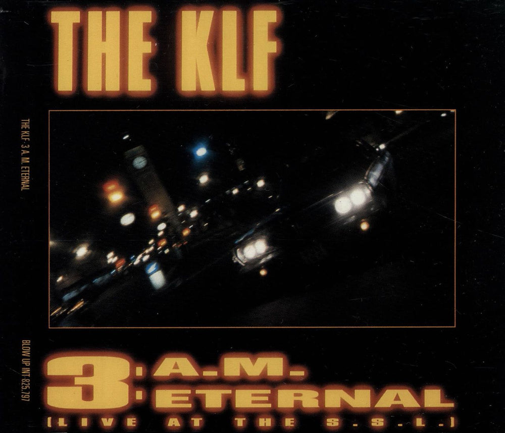 KLF 3am Eternal German CD single (CD5 / 5") INT825.797