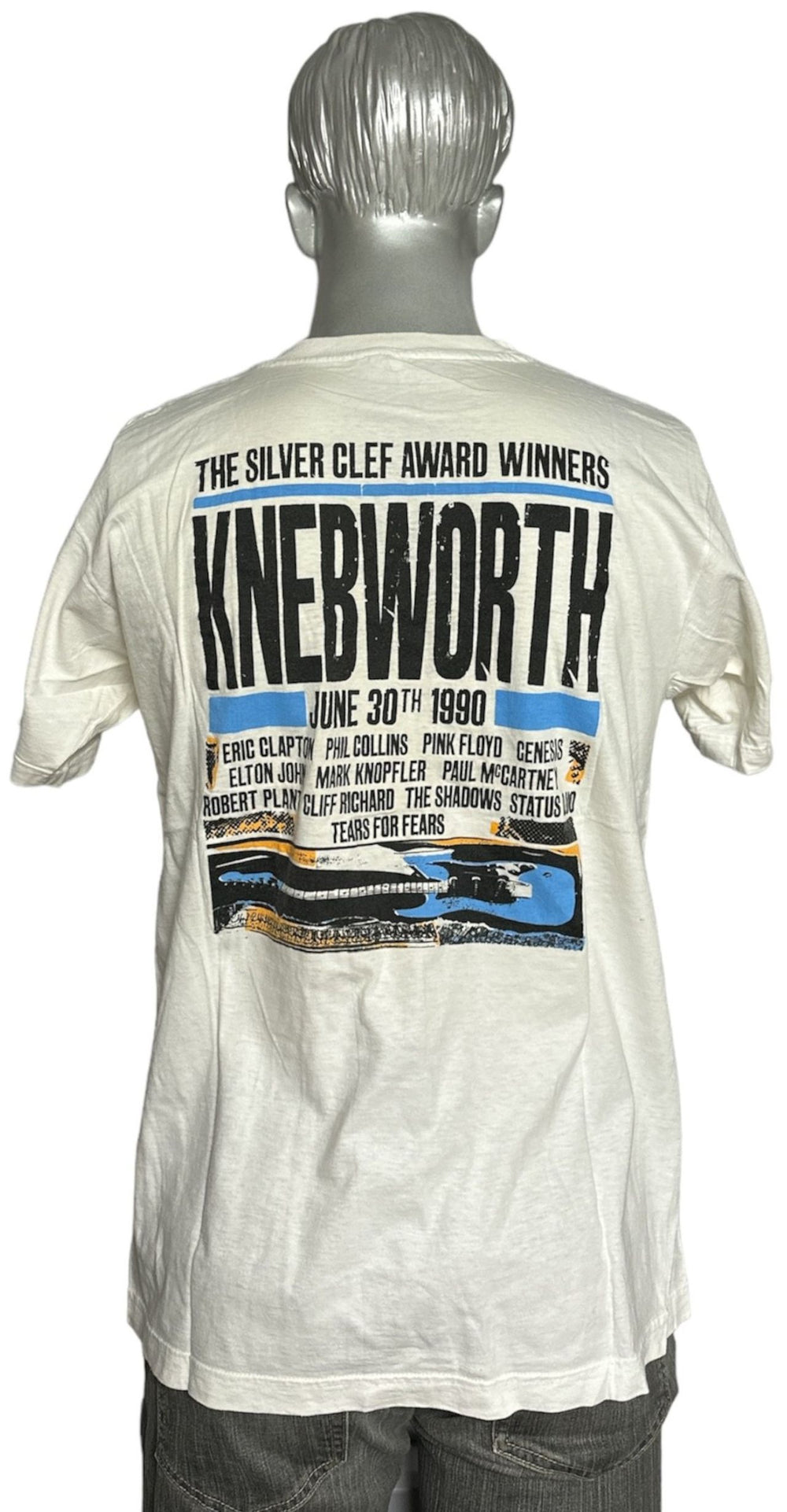 Knebworth The Silver Clef Award Winners 1990 UK t-shirt