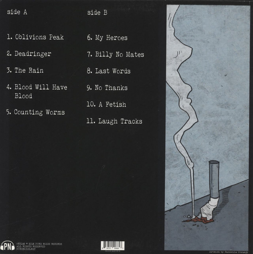 Knocked Loose Laugh Tracks - Royal Blue Cloudy Vinyl US vinyl LP album (LP record)