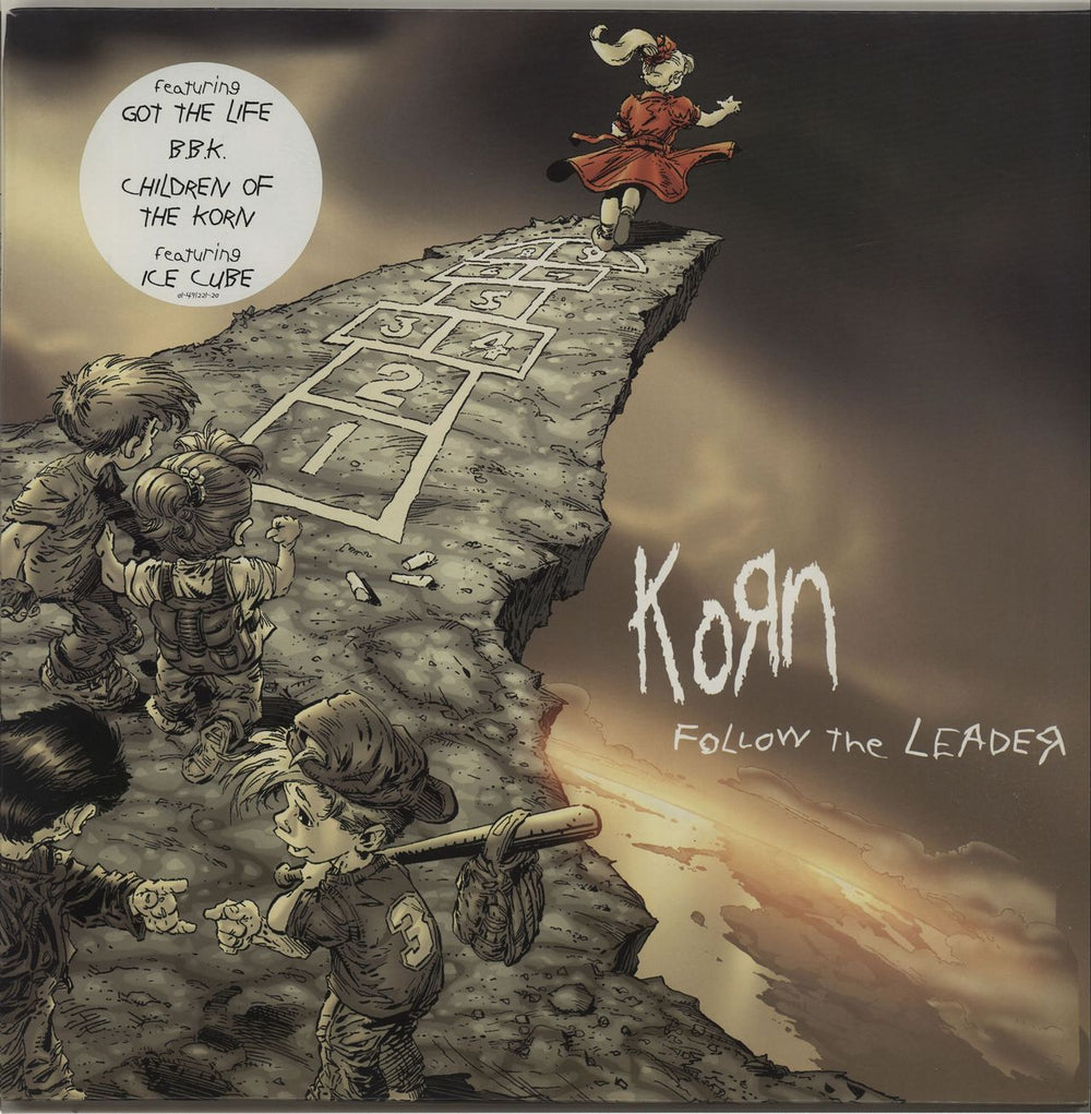 Korn Follow The Leader UK 2-LP vinyl record set (Double LP Album) 491221-1