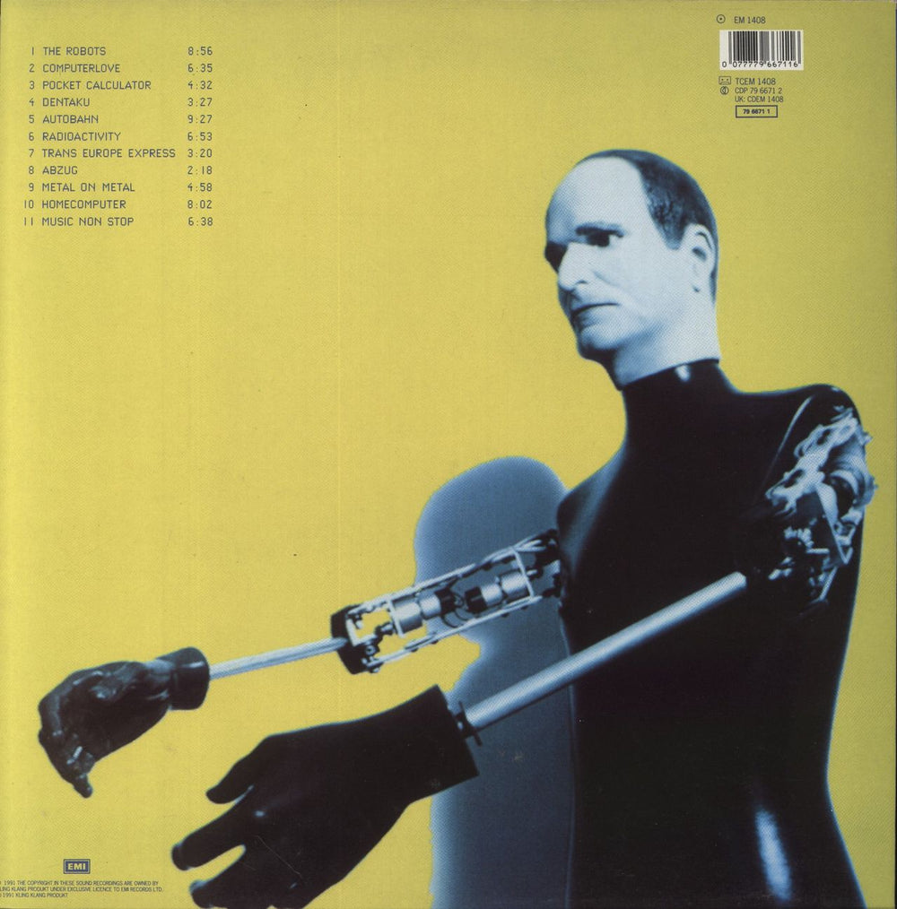 Kraftwerk The Mix - VG UK 2-LP vinyl record set (Double LP Album) 077779667116