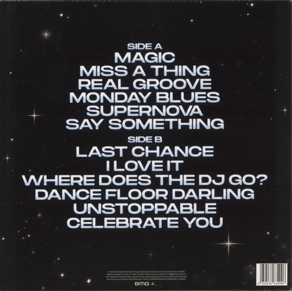 Kylie Minogue Disco UK vinyl LP album (LP record) 4050538634006