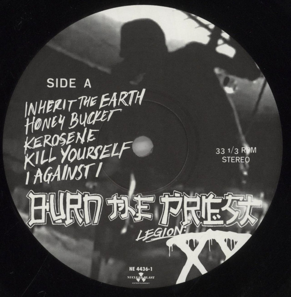 Lamb Of God Burn The Priest – Legion: XX - 180gm UK vinyl LP album (LP record) LGMLPBU860670