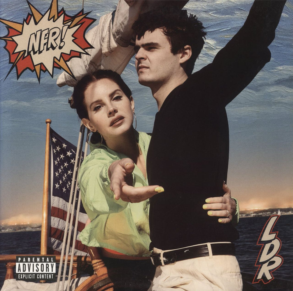 Lana Del Rey NFR! UK 2-LP vinyl record set (Double LP Album) 0806830