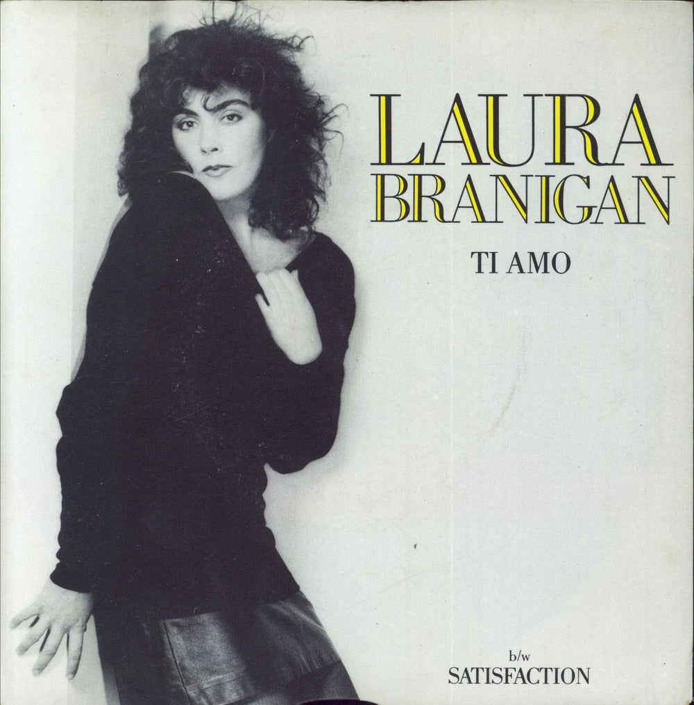 Laura Branigan Ti Amo UK 7" vinyl single (7 inch record / 45) A9608