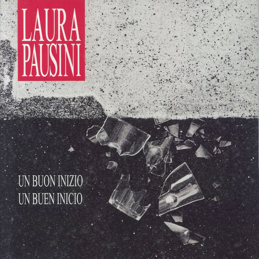 Laura Pausini Un Buon Inizio - Red Vinyl Italian 12" vinyl single (12 inch record / Maxi-single) 5054197541995