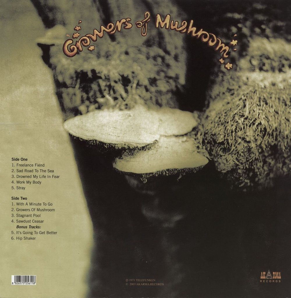 Leaf Hound Growers Of Mushroom - 180gm Italian vinyl LP album (LP record) 8026575256118