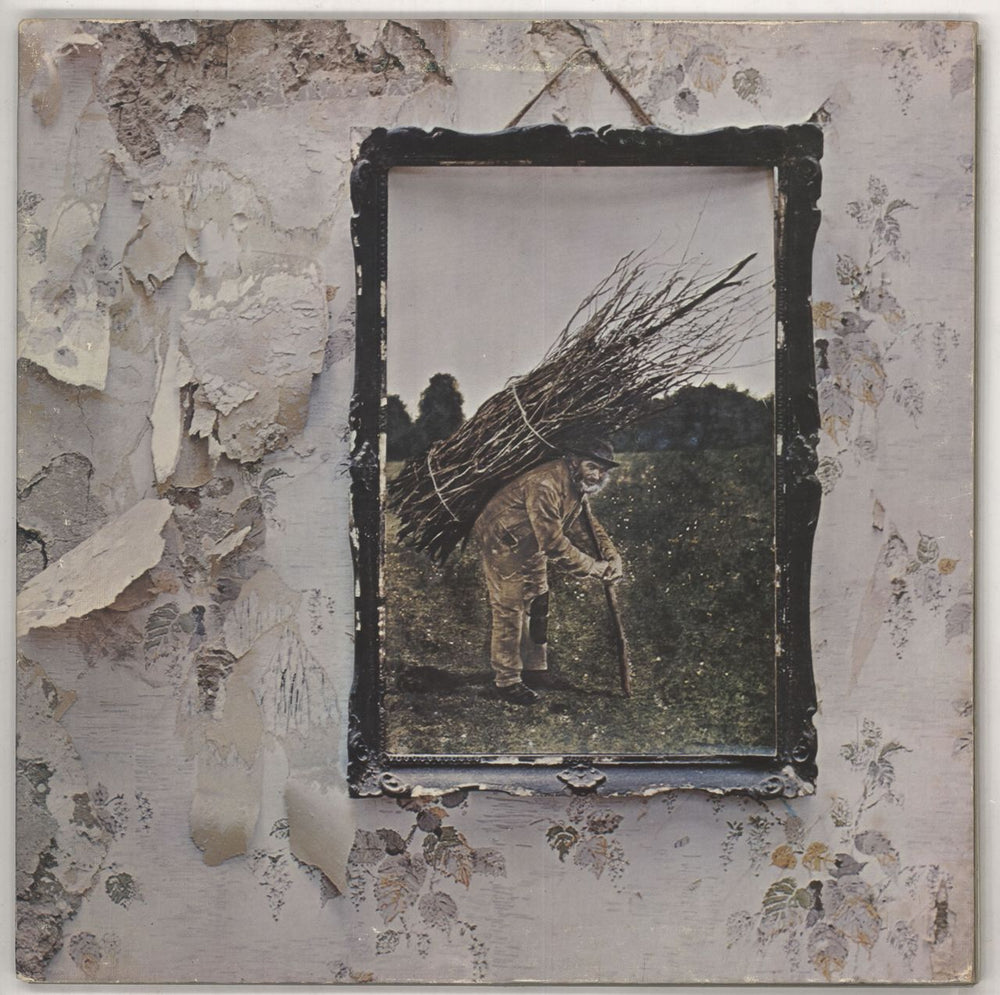 Led Zeppelin Led Zeppelin IV - 10th UK vinyl LP album (LP record) K50008