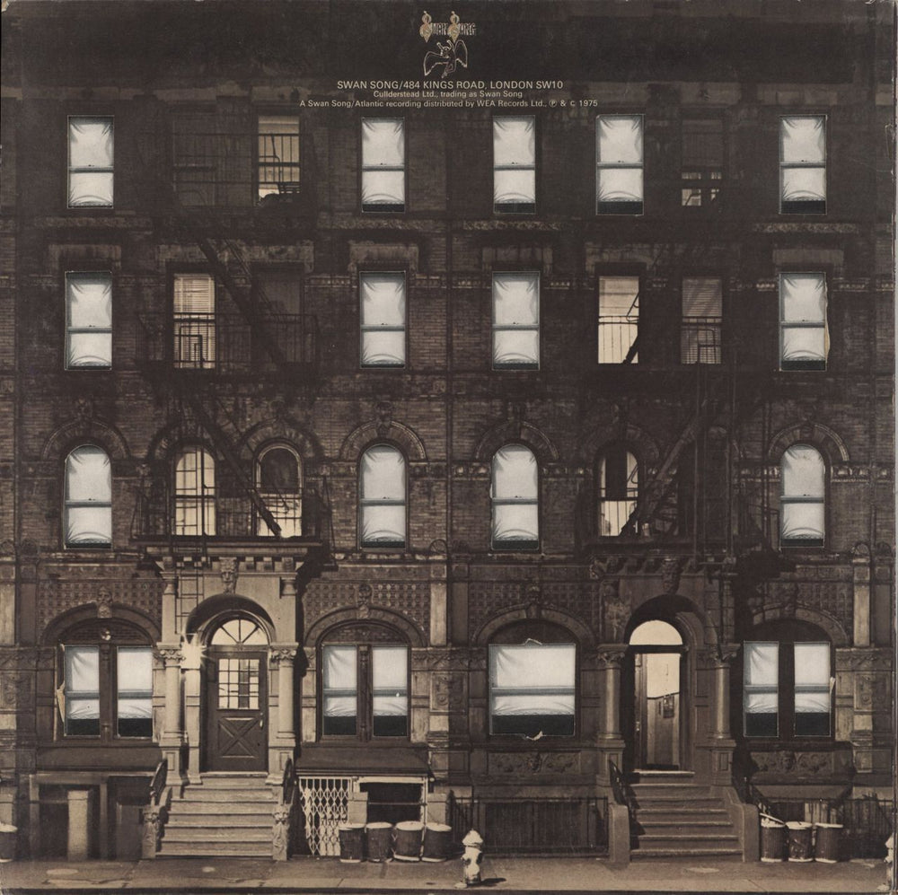Led Zeppelin Physical Graffiti - 2nd - EX UK 2-LP vinyl record set (Double LP Album)