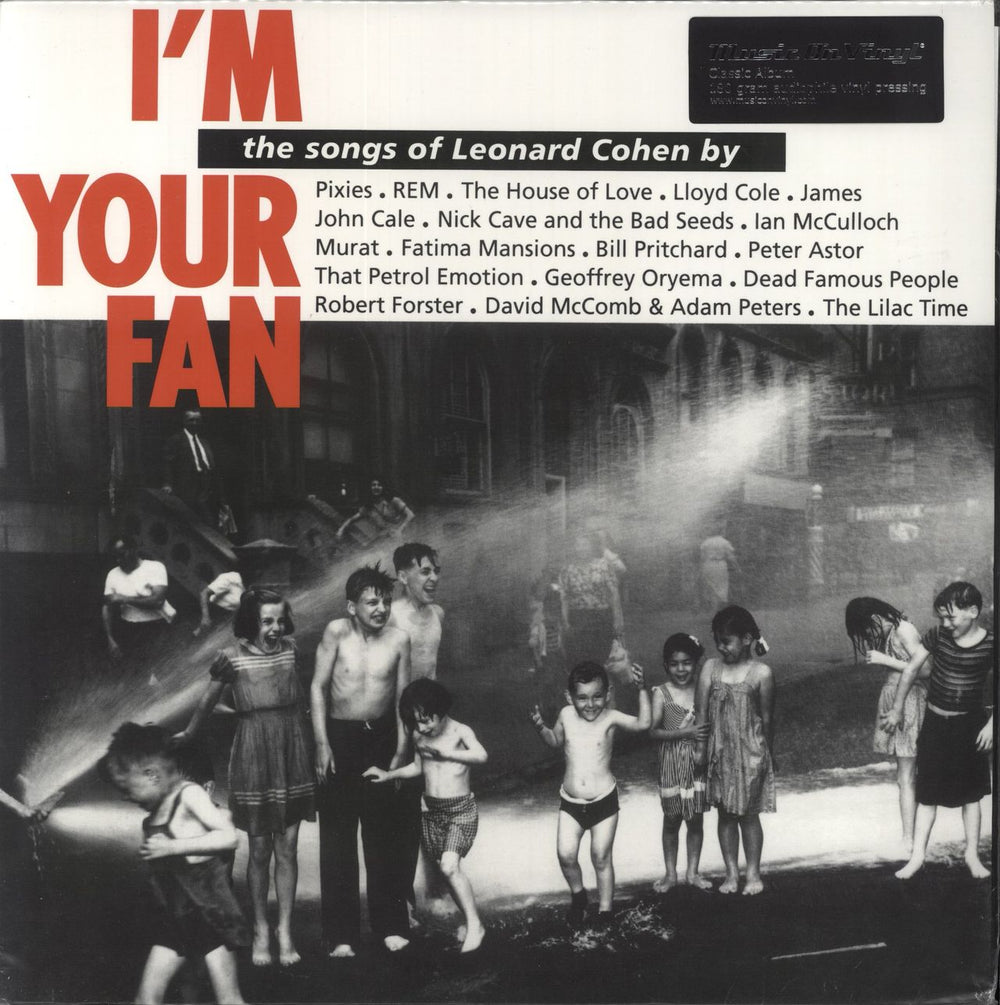 Leonard Cohen I'm Your Fan: The Songs Of Leonard Cohen - 180 Gram Vinyl UK 2-LP vinyl record set (Double LP Album) MOVLP1242