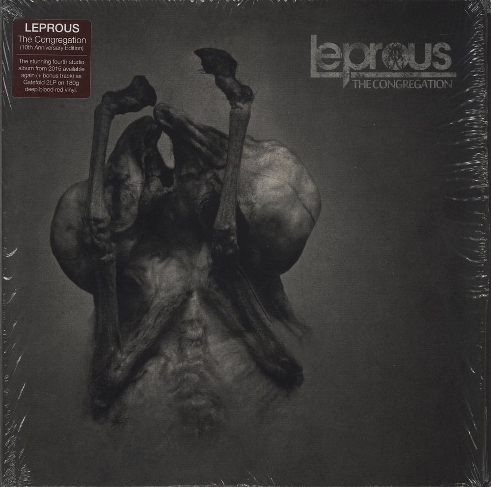 Leprous The Congregation | 10th Anniversary Edition - Deep Blood Red Vinyl UK 2-LP vinyl record set (Double LP Album) IOM420