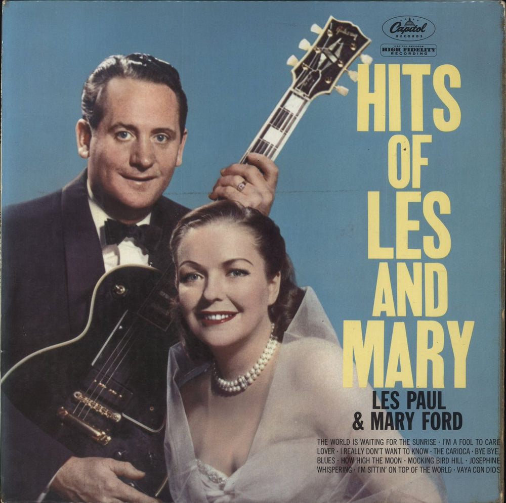 Les Paul And Mary Ford Hits Of Les And Mary UK vinyl LP album (LP record) T1476