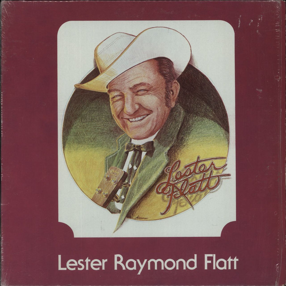 Lester Flatt Lester Raymond Flatt US vinyl LP album (LP record) FF015