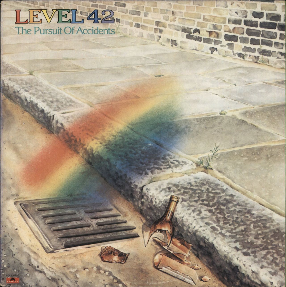 Level 42 The Pursuit Of Accidents US Promo vinyl LP album (LP record) PD-1-6359