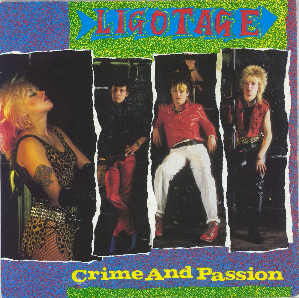 Ligotage Crime And Passion UK 7" vinyl single (7 inch record / 45) EMI5446