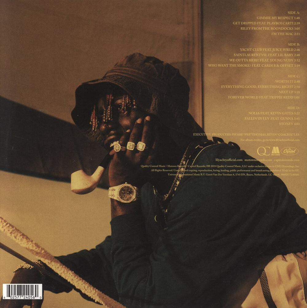 Lil Yachty Nuthin' 2 Prove Dutch 2-LP vinyl record set (Double LP Album) 602577240560