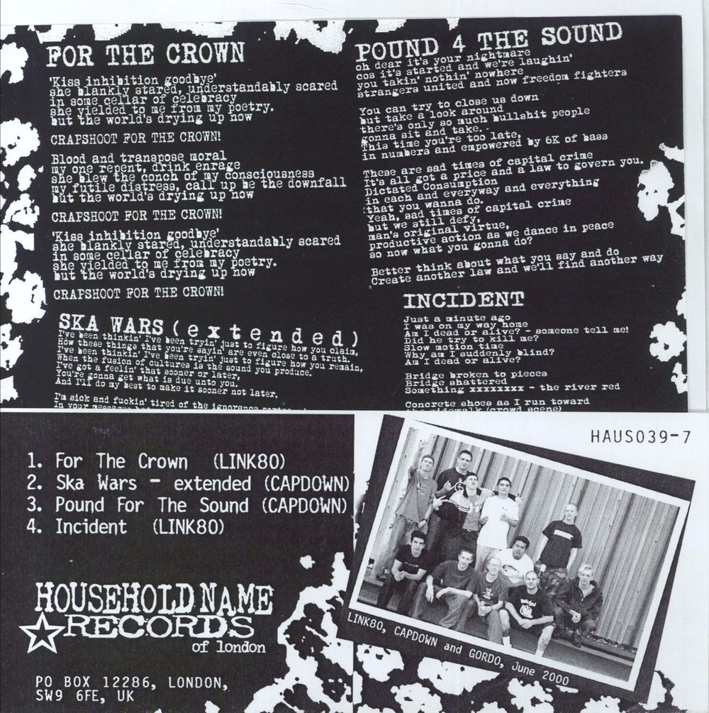 LINK 80 Link 80 / Capdown UK 7" vinyl single (7 inch record / 45)