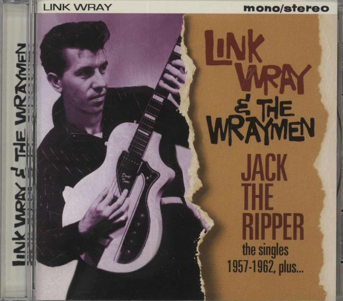 Link Wray Jack The Ripper - The Singles 1957-1962 Plus... UK CD album ...