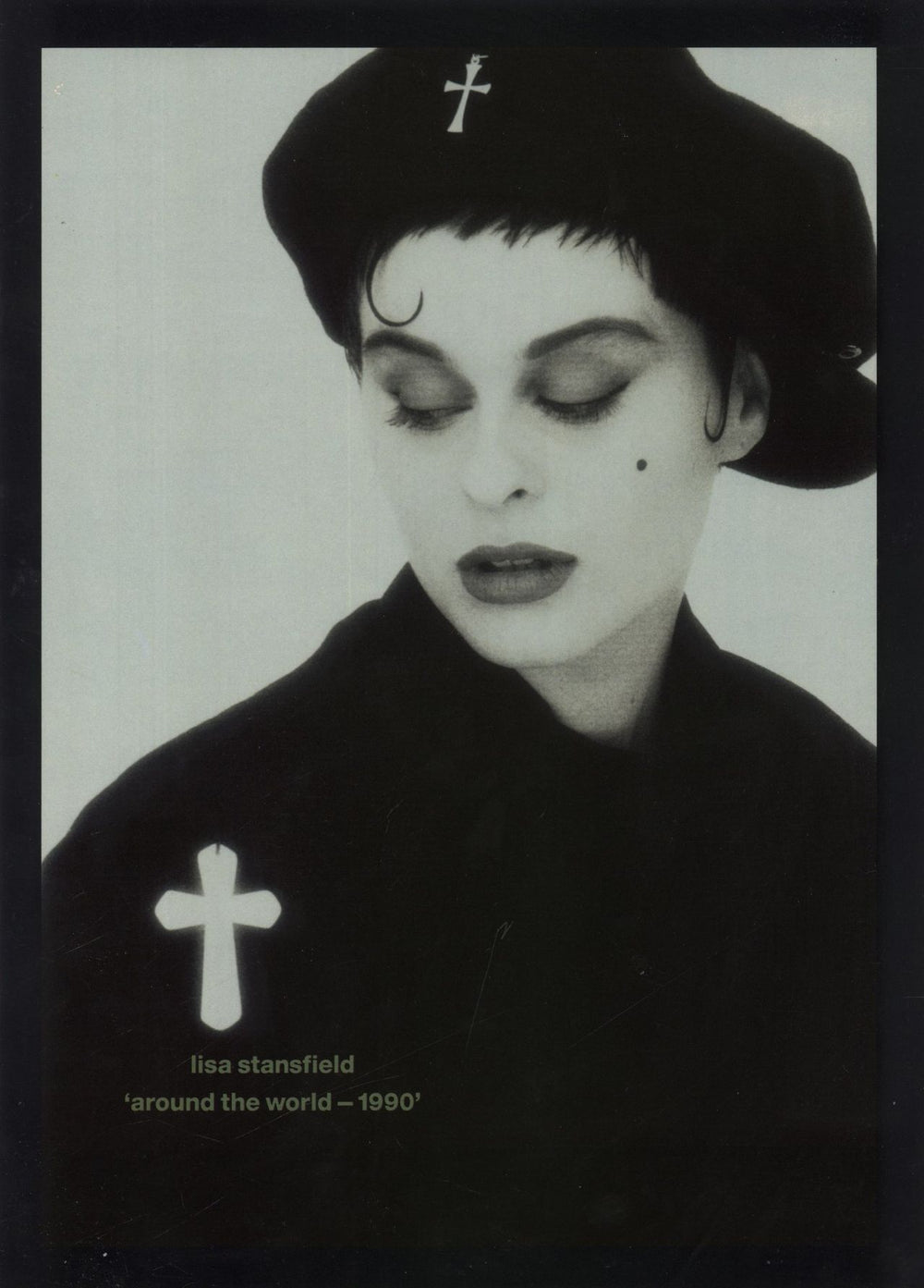 Lisa Stansfield Around The World - 1990 - Ticket Stub UK tour programme TOUR PROGRAMME