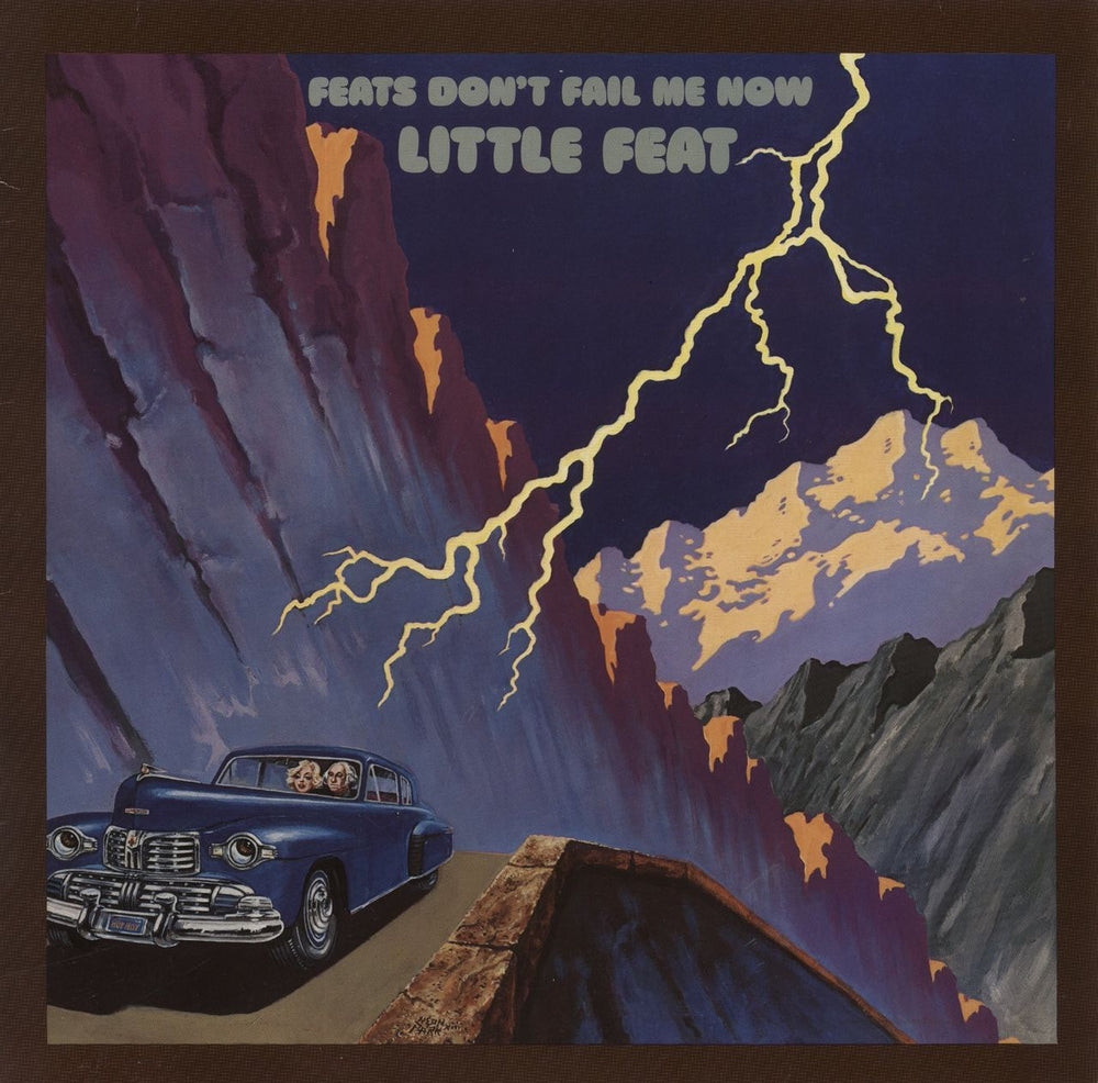 Little Feat Feats Don't Fail Me Now - Mid 1980s Barcoded German vinyl LP album (LP record) WB56030