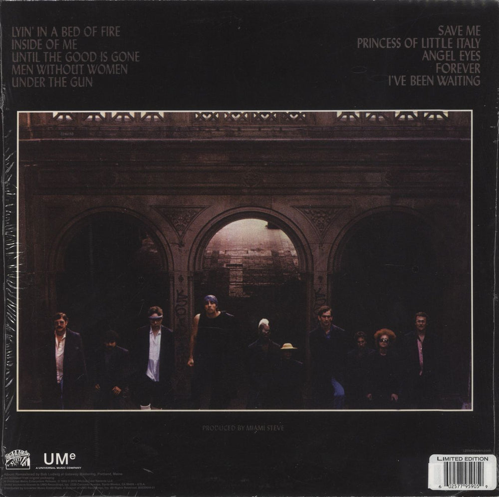 Little Steven Men Without Women - Red Marble Vinyl US vinyl LP album (LP record) 077771708619