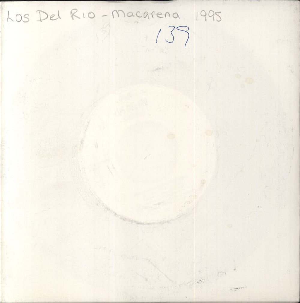 Los Del Rio Macarena UK 7" vinyl single (7 inch record / 45) 21345377JB