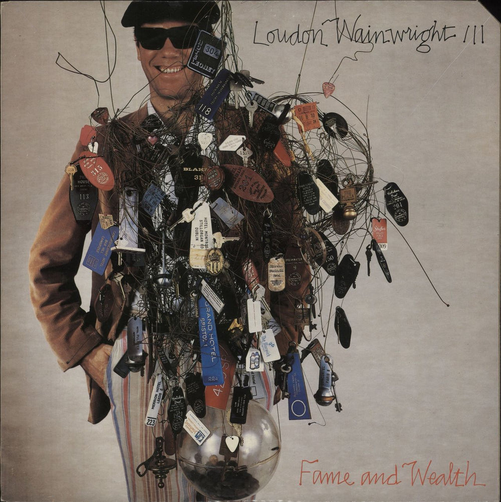 Loudon Wainwright III Fame And Wealth US vinyl LP album (LP record) 3076