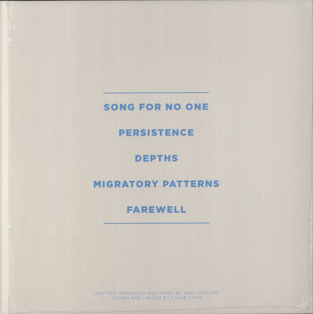 Lowercase Noises Migratory Patterns - Ocean Blue Splatter Vinyl US vinyl LP album (LP record)