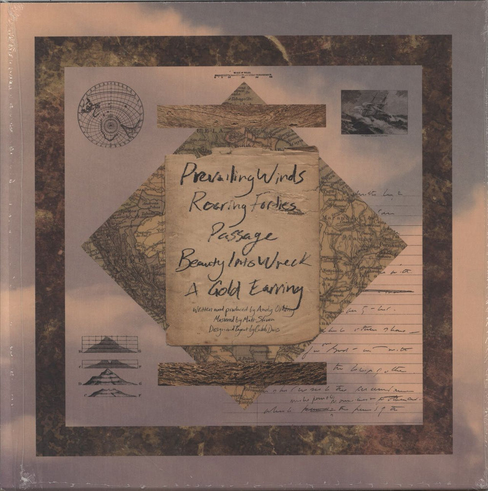 Lowercase Noises Passage - Gold & Bone Vinyl US 12" vinyl single (12 inch record / Maxi-single)