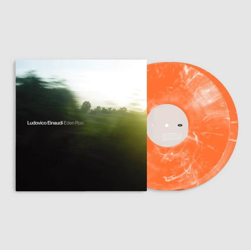 Ludovico Einaudi Eden Roc - Orange Splattered Vinyl - Sealed Italian 2-LP vinyl record set (Double LP Album) 002894859298