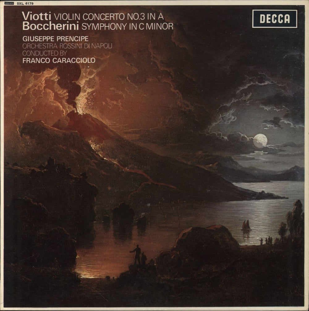 Luigi Boccherini Viotti: Violin Concerto No.3 In A Minor / Boccherini: Symphony In C Minor UK vinyl LP album (LP record) SXL6179