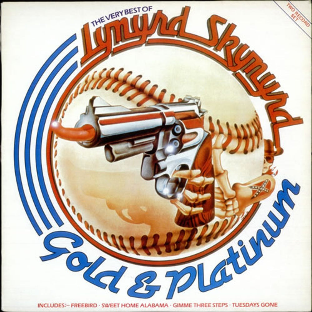 Lynyrd Skynyrd Gold & Platinum UK 2-LP vinyl record set (Double LP Album) MCDW456