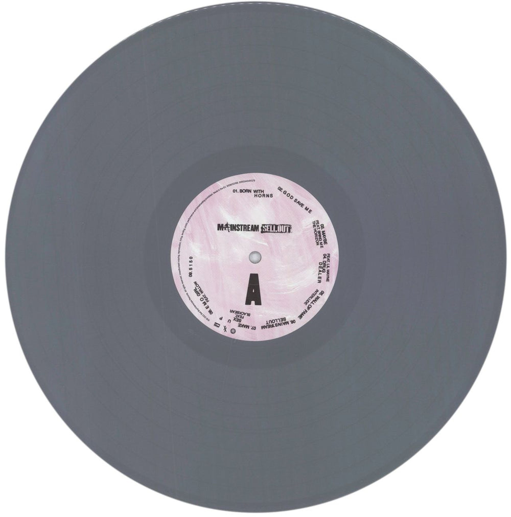Machine Gun Kelly Mainstream Sellout - Grey Vinyl UK vinyl LP album (LP record) 4KCLPMA843269