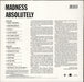 Madness Absolutely: 40th Anniversary - 180 Gram Black Vinyl - EX UK vinyl LP album (LP record) 4050538618761