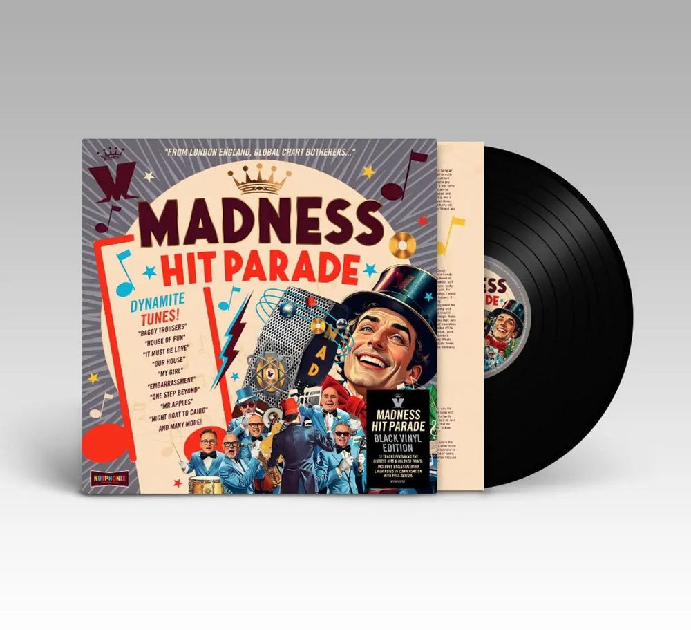 Madness Hit Parade - Black Vinyl Edition - Sealed UK vinyl LP album (LP record) WVMM037LP