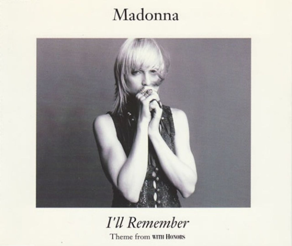 Madonna I'll Remember UK CD single (CD5 / 5") W0240CD