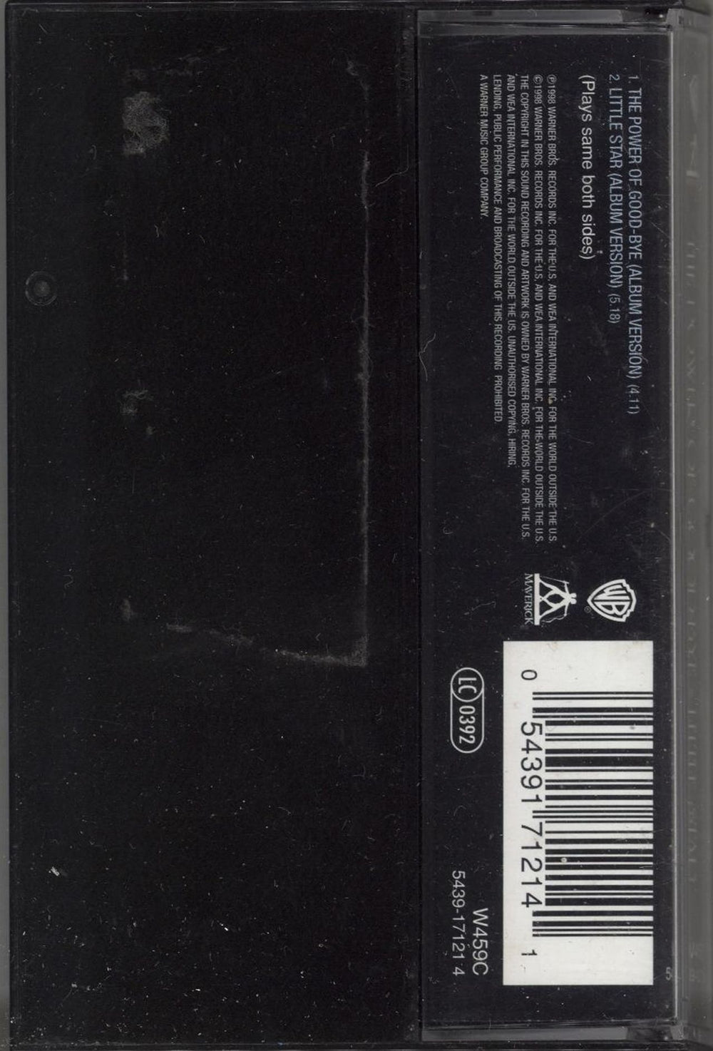 Madonna The Power Of Goodbye UK cassette single MADCSTH127792