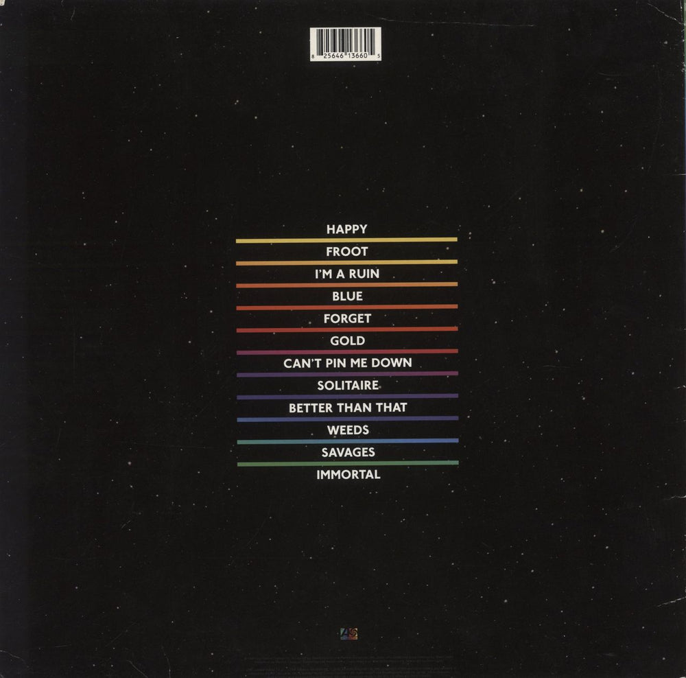 Marina & The Diamonds Froot - White Vinyl - EX UK vinyl LP album (LP record) 825646136605